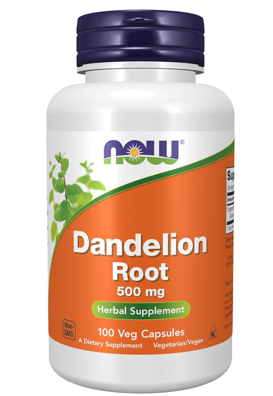 Dandelion Root 500 mg 100 Veg Capsules